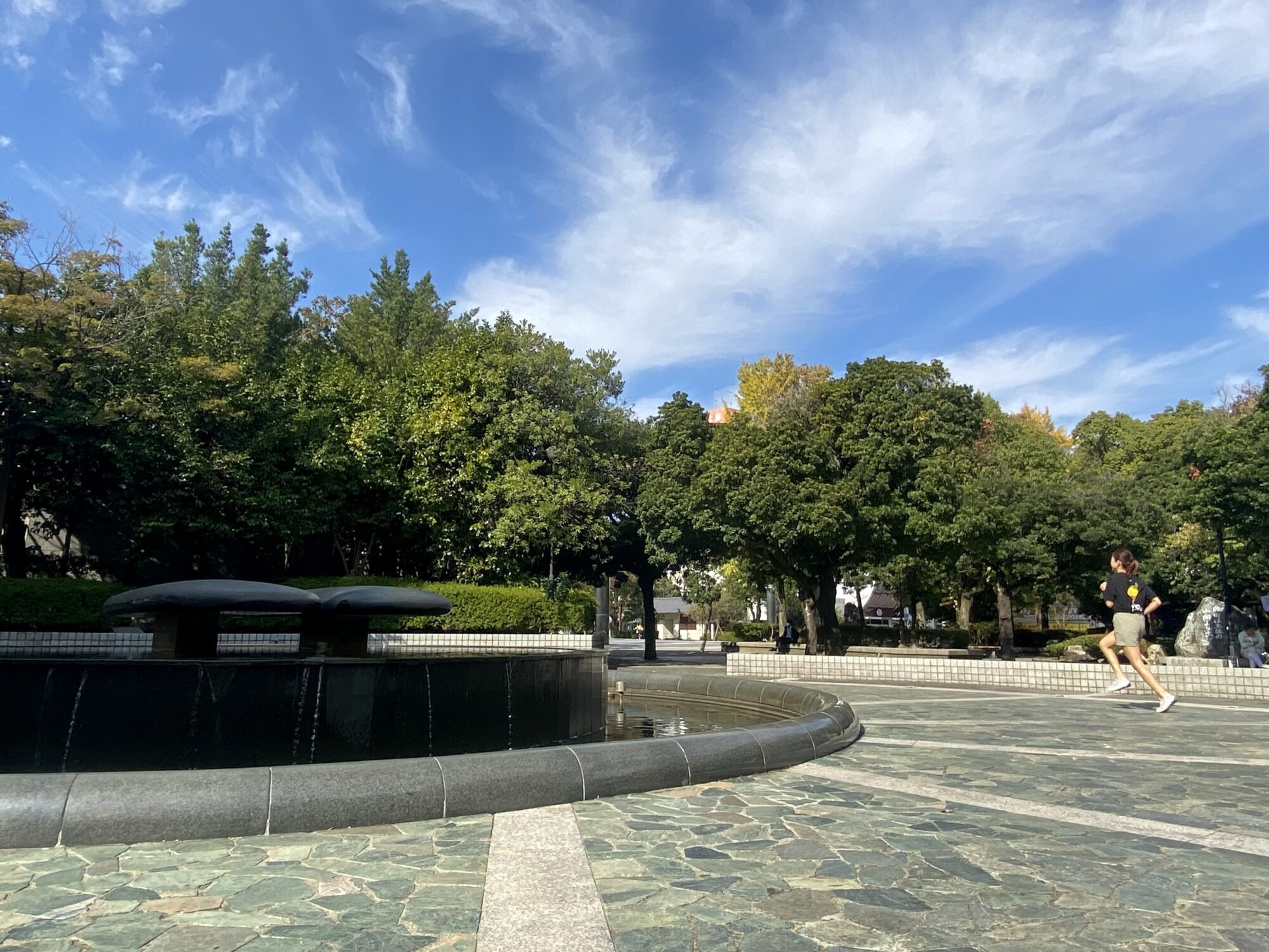 中央公园、喷泉